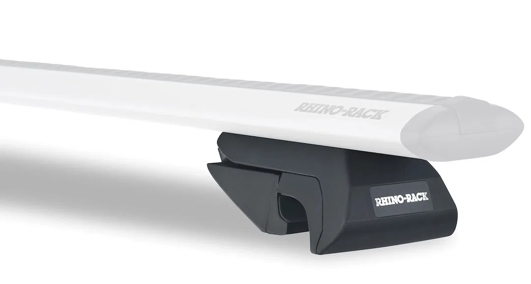SX022 – RHINO RACK Roof Rack Mounting Kit, Used With Roof Rails Black Set Of 4 With Security Hardware